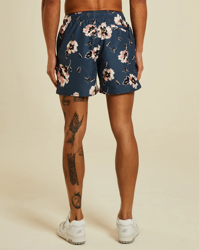 OZ Swim Short Floral Print - Şort Mayo