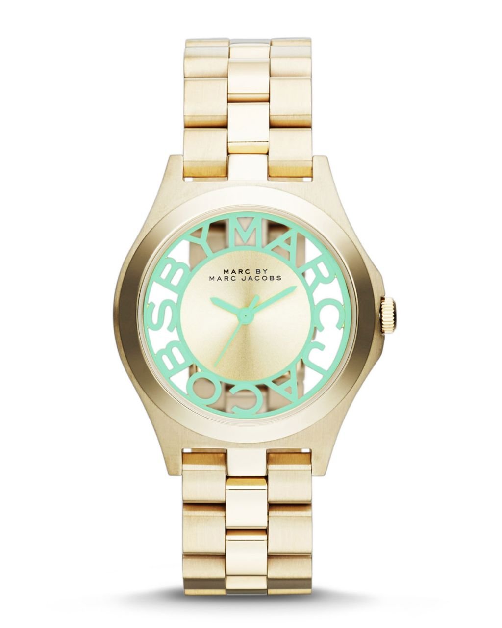 Marc jacobs henry skeleton watch on sale