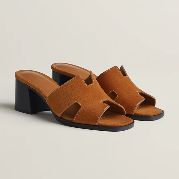 Helia 60 sandal - Slippers, Tan
