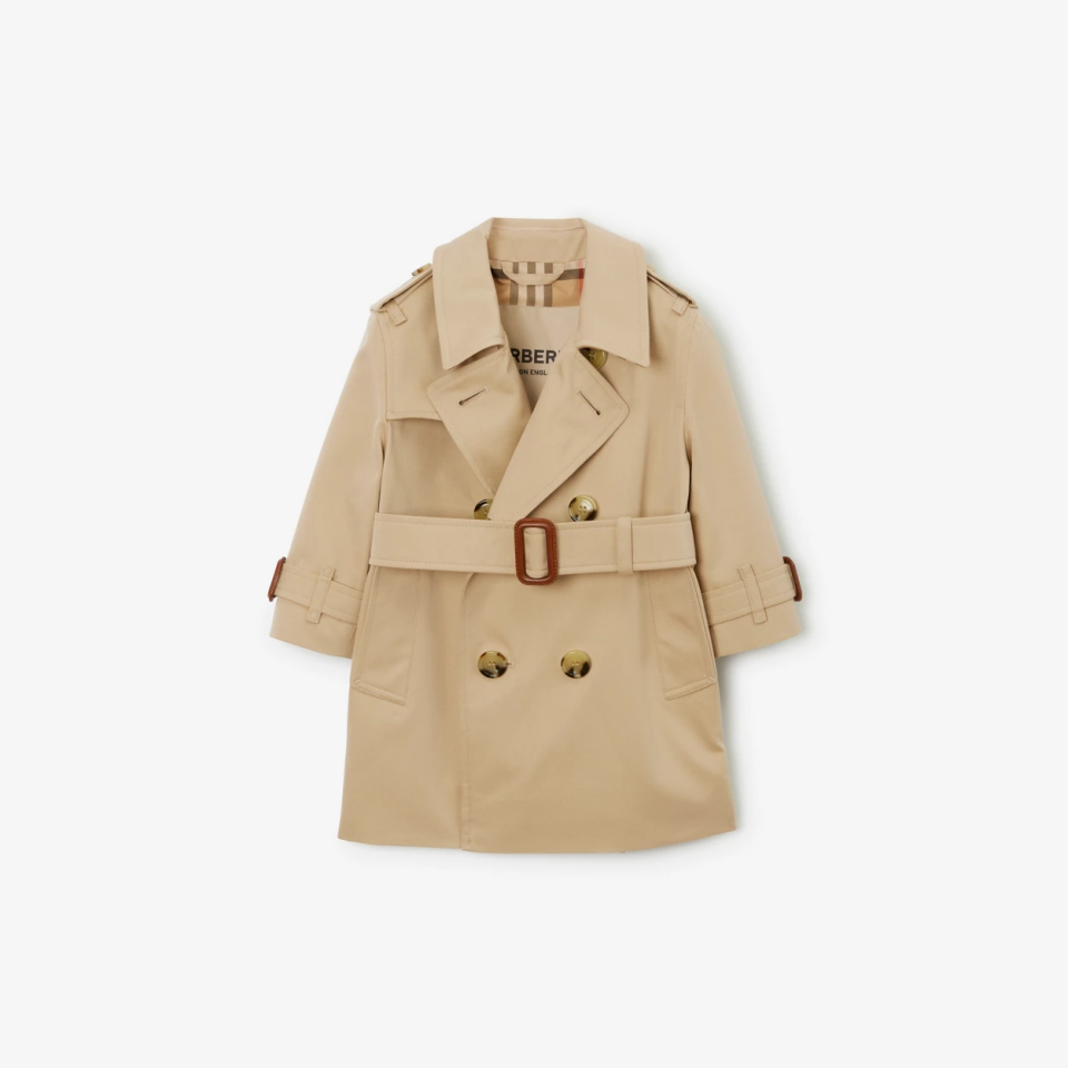 Gabardine Trench Coat - Trençkot