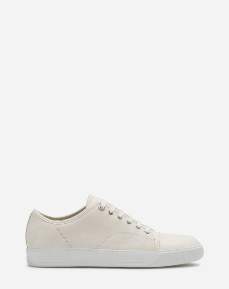 DBB1 LEATHER AND SUEDE SNEAKERS - Ayakkabı