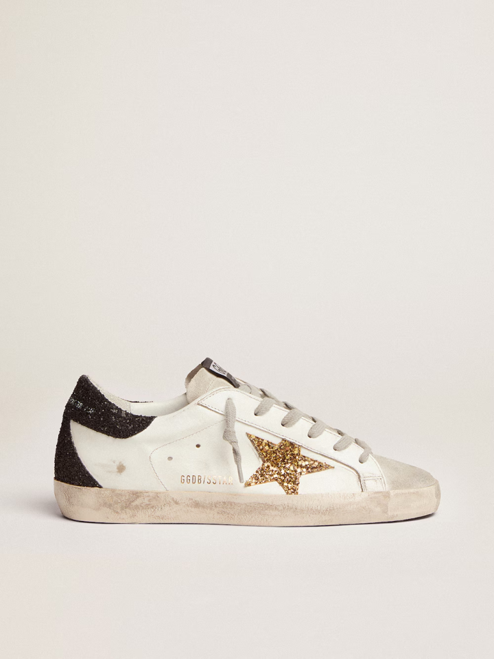 Superstar a paillette grise top