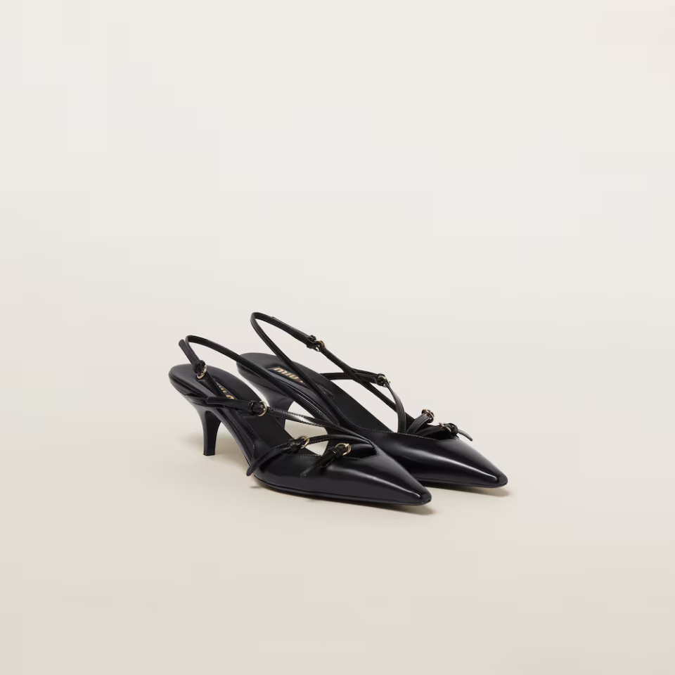 Bedruckte Ballerinas - Schuhe, gemustert