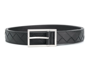 Intrecciato belt - Belt, Black