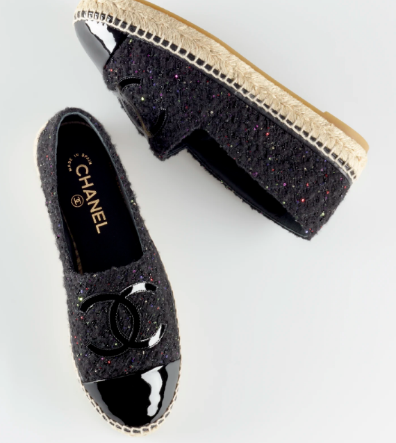 Tweed espadrilles on sale
