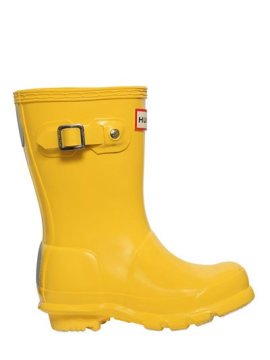 Original glänzende Gummi-Regenstiefel für Kinder – Stiefel – Gelb