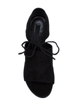 lace-up sandals - Shoes, Black