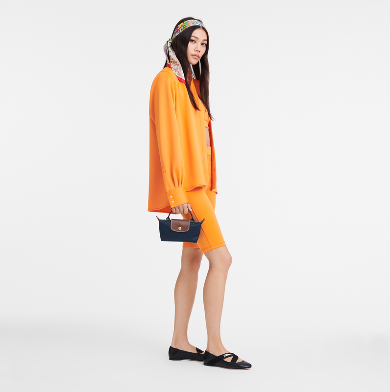 LE PLIAGE ORIGINAL POUCH WITH HANDLE - Çanta