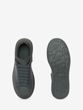 Übergroße Low-Top-Sneaker - Schuhe, Schwarz