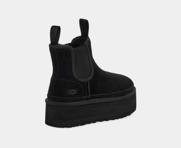 Neumel Platform Chelsea Boot - Boots, Black