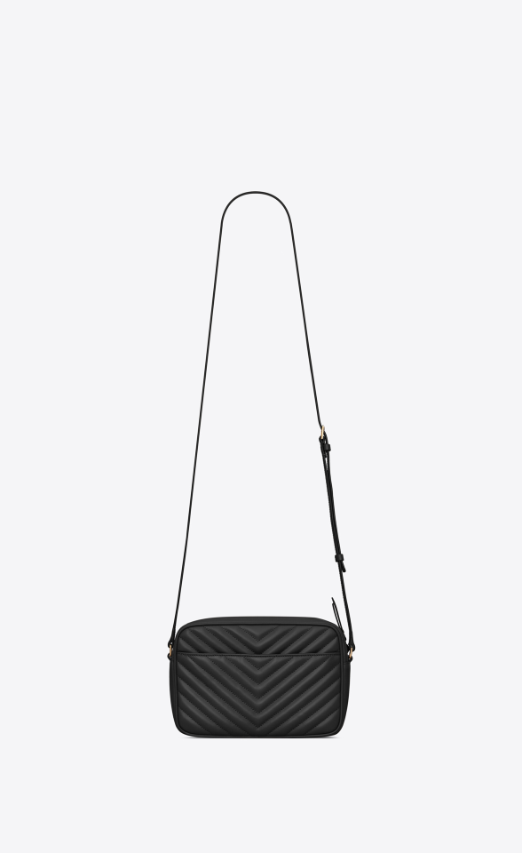 LOU CAMERA BAG IN QUILTED LEATHER - Çanta
