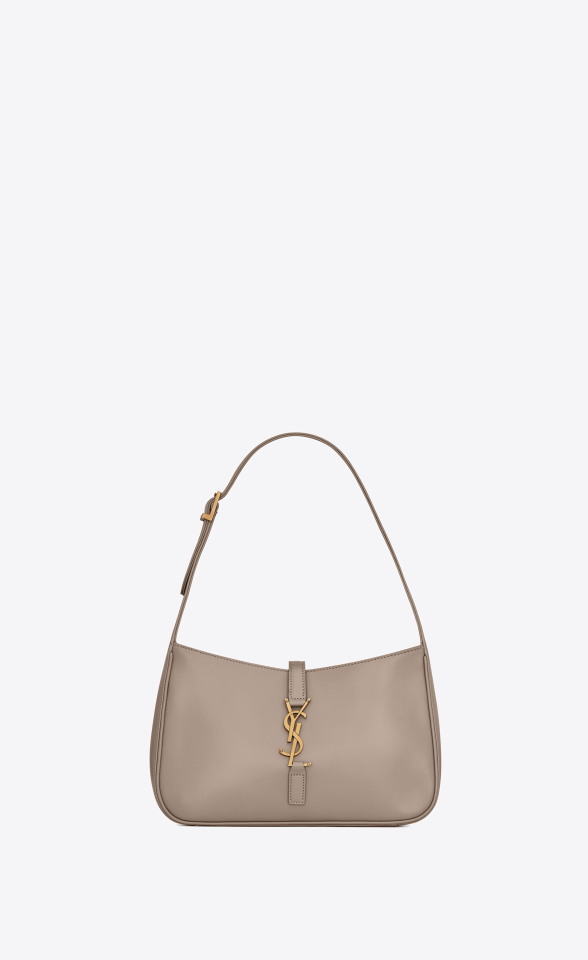 LE 5 À 7 HOBO BAG IN SMOOTH - Çanta, Taba LEATHER - Çanta