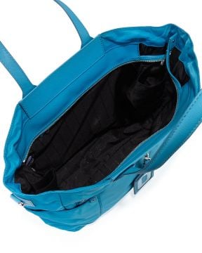 Preppy Nylon Eliz-A-Baby Diaper Bag - Bag, Blue