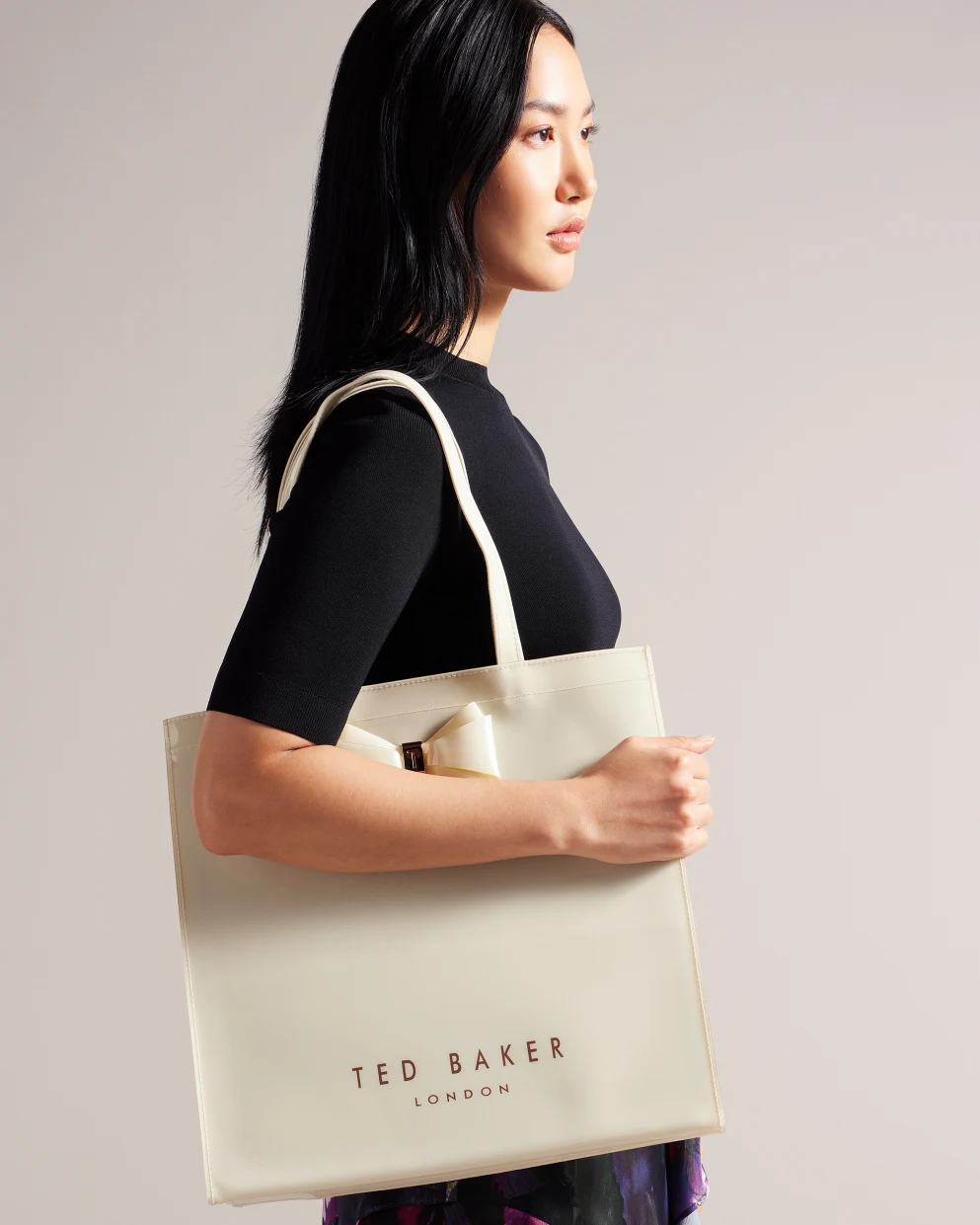 Ted baker auracon large bowcon tote bag hot sale