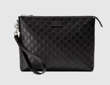 Gucci Signature soft men's bag - Bag, Black