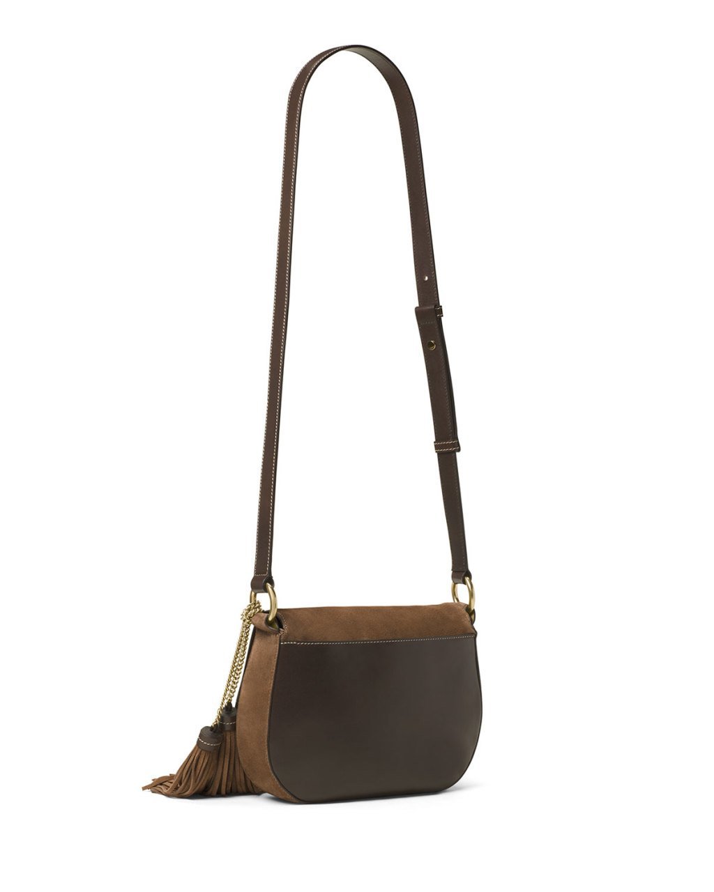 Michael kors elyse saddle cheap bag
