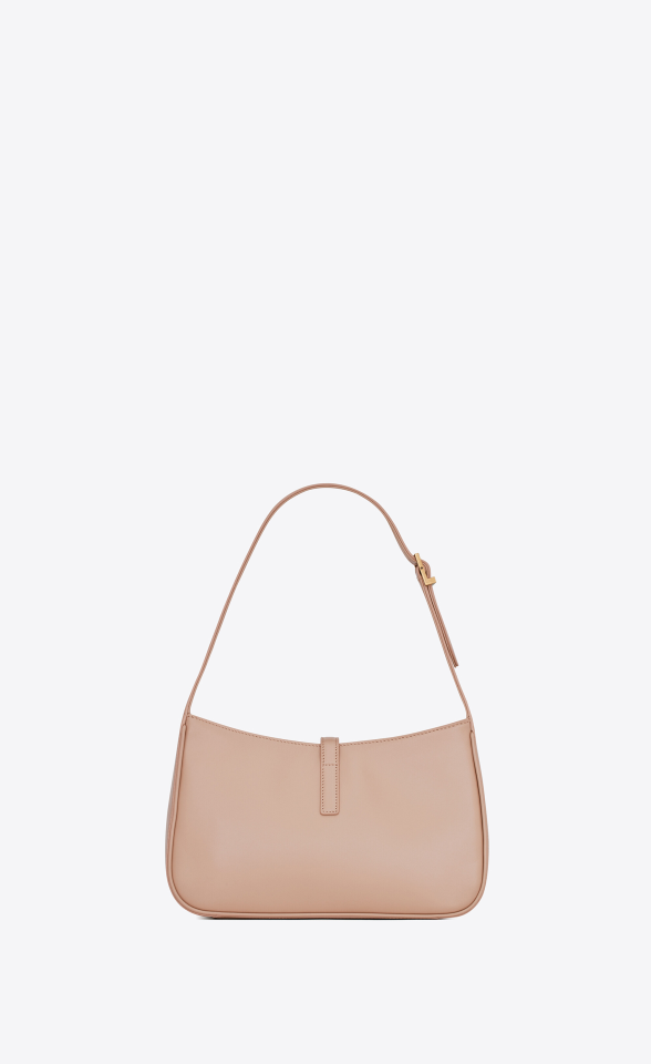LE 5 À 7 HOBO BAG IN SMOOTH LEATHER - Çanta