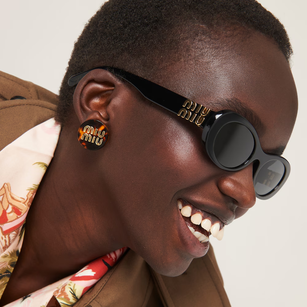 Miu miu oversized sunglasses hotsell