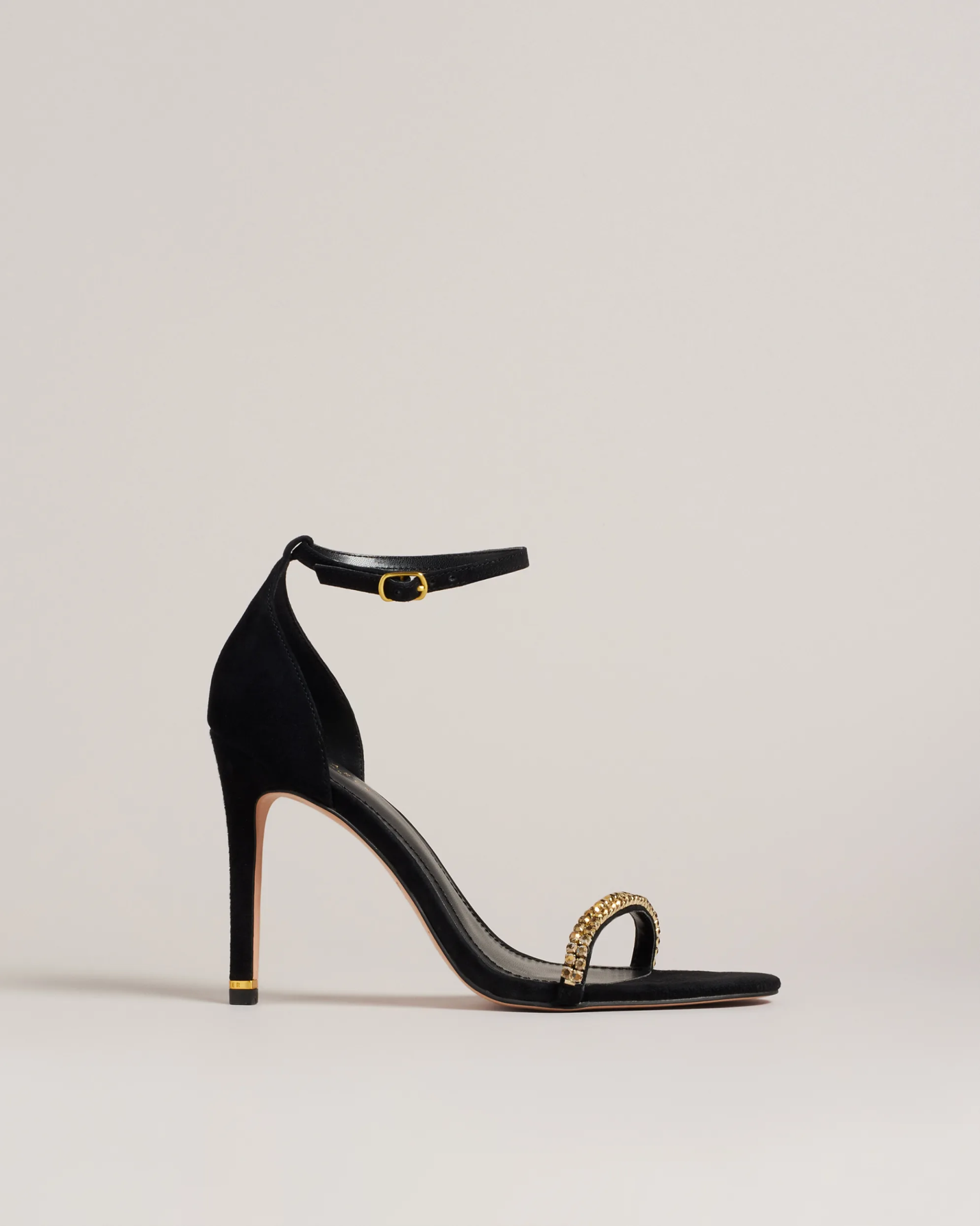 Ted Baker Helenni Crystal Embellished Heeled Sandals Heeled Shoe Model