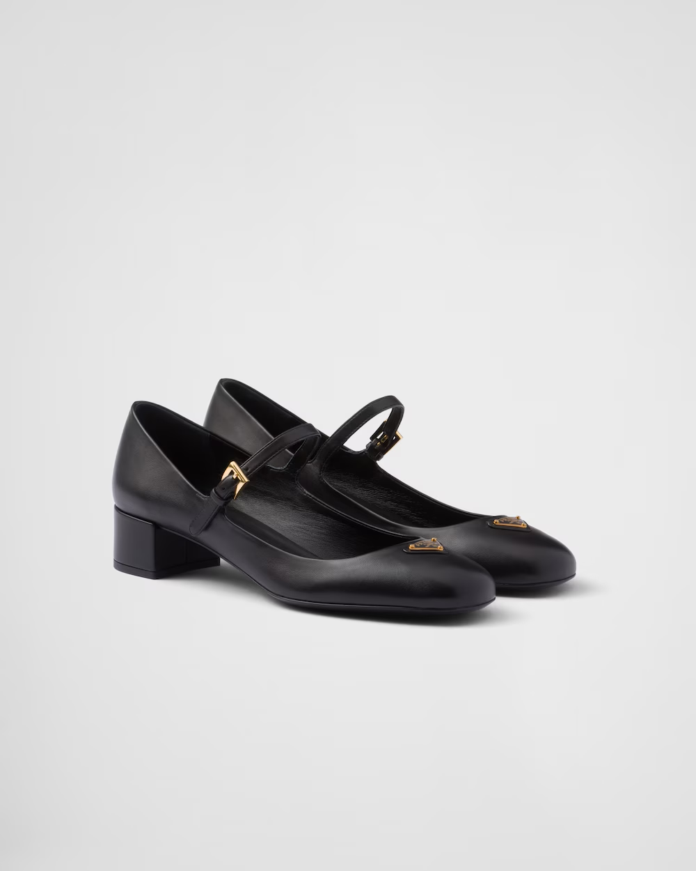 Nappa leather Mary Jane pumps Topuklu Ayakkab