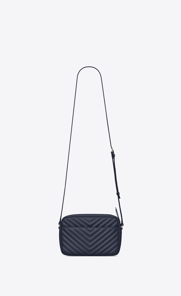 LOU CAMERA BAG IN QUILTED LEATHER - Çanta, Krem