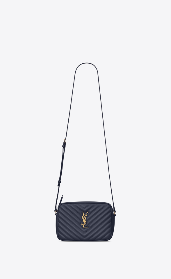 LOU CAMERA BAG IN QUILTED LEATHER - Çanta