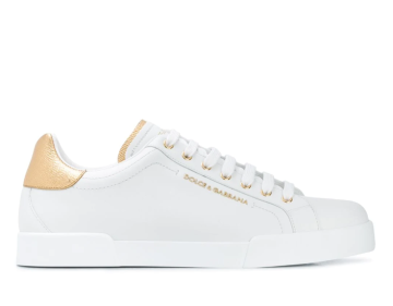 Portofino leather sneakers - Ayakkabı, Beyaz
