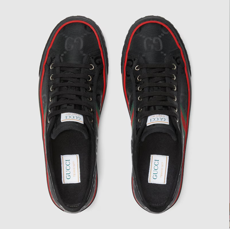 Men's Gucci Tennis 1977 sneaker - Ayakkabı, Krem