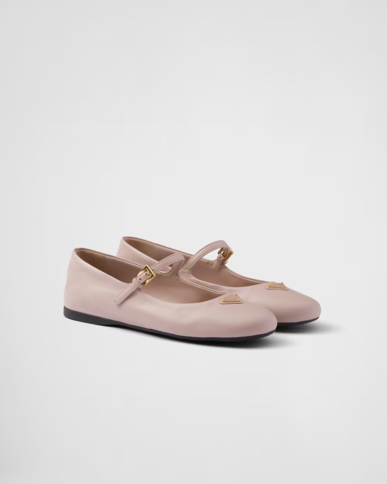 Nappa leather ballerinas - Ayakkabı
