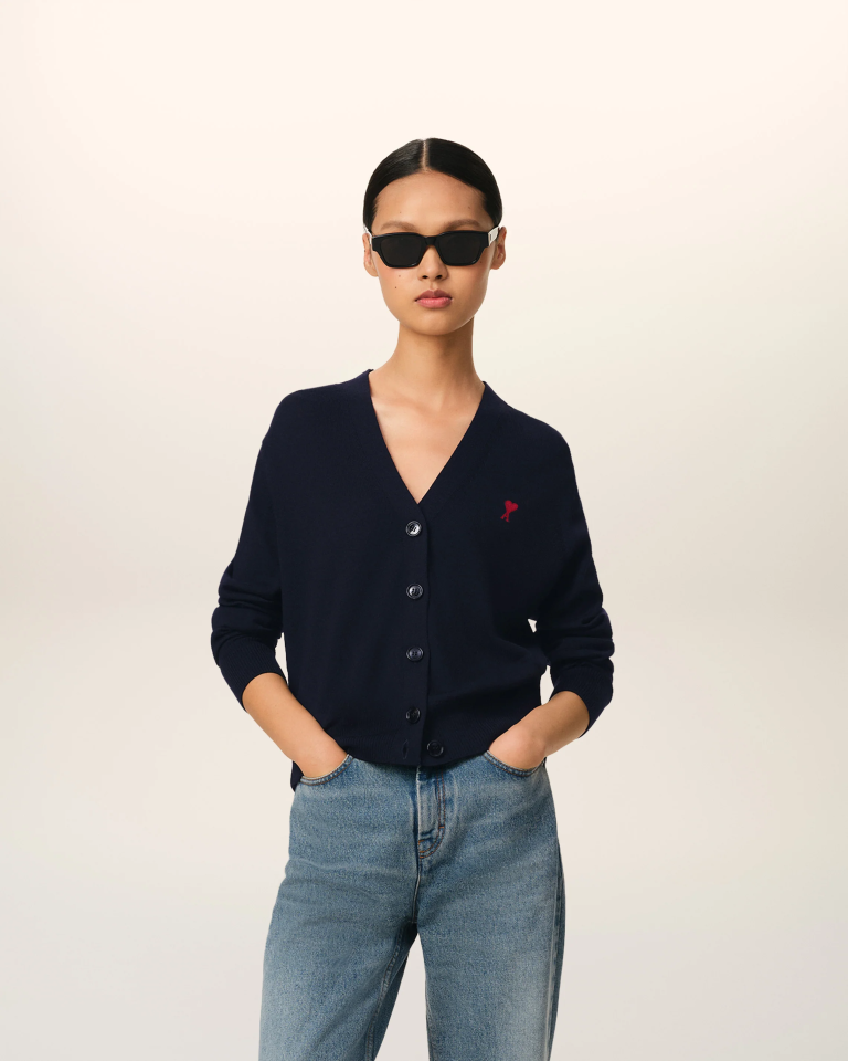 Ami de Coeur Wool Cardigan - Hırka
