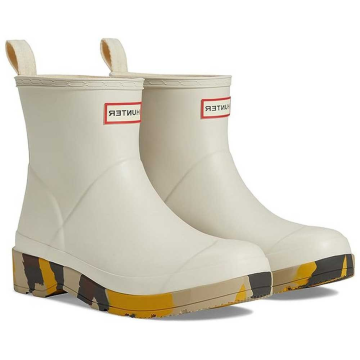 Play Short Camo Sole Boots - Bot, Beyaz
