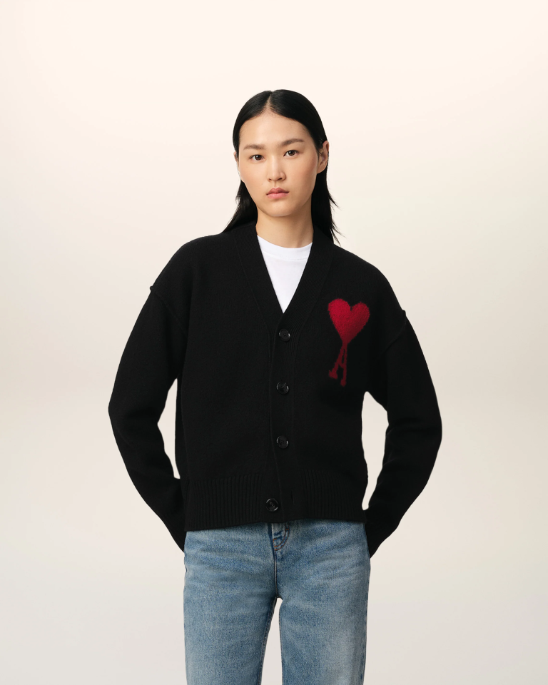 Ami de Coeur Wool Cardigan - Hırka