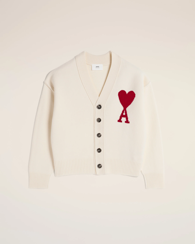 Ami de Coeur Wool Cardigan - Hırka