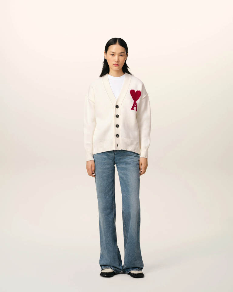 Ami de Coeur Wool Cardigan - Hırka