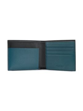 intrecciato weave bifold wallet - Wallet, Green