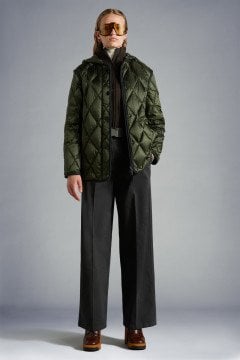 Bourget Short Down Jacket - Coat, Green