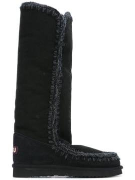 'Eskimo' knee length boots - Bot, Siyah