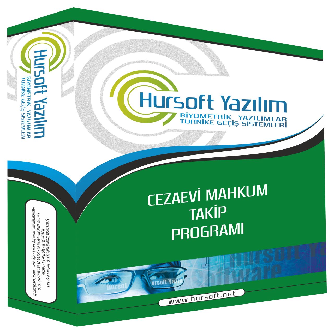 HURSOFT CEZAEVİ MAHKUM TAKİP PROGRAMI (SINIRSIZ MAHKUM KAPASİTELİ)