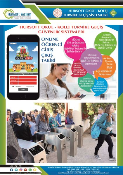HURSOFT TEMEL LİSE ÖĞRENCİ DEVAM KONTROL PROGRAMI ( SINIRSIZ ÖĞRENCİ KAYIT KAPASİTELİ )