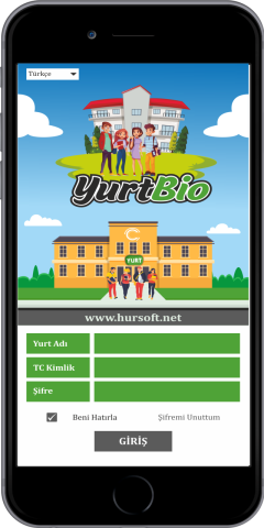 HURSOFT YURT ÖĞRENCİ DEVAM KONTROL PROGRAMI ( SINIRSIZ ÖĞRENCİ KAYIT KAPASİTELİ )