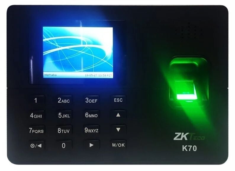 HURSOFT K70 PARMAK İZİ OKUYUCU + HURSOFT YEMEKHANE TAKİP PROGRAMI