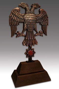 ÇİFT BAŞLI KARTAL (Alem - Büyük Boy)