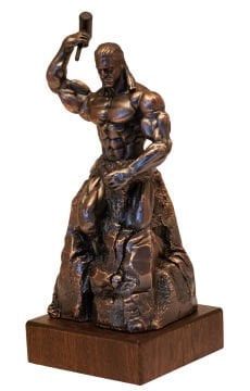 Kendini Yontan Adam (Bronz Kaplama)