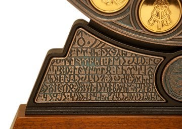 16 Türk Devleti Rozet Panel