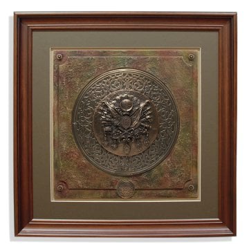 Osmanlı Devlet Arması (Bronz Kaplama)