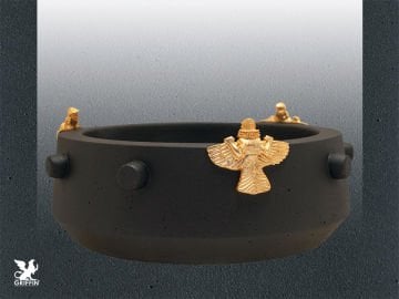 Urartu Taş Çanak (Siyah-Altın K.)