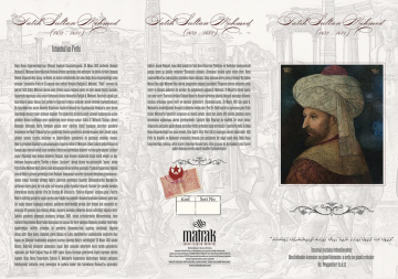 Fatih Sultan Mehmed (VIP Tablo) Koleksiyon adedi: 001 - 453
