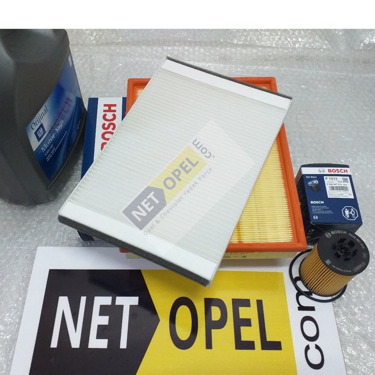 Opel Astra H Filtre Bakım Seti Z14XEP Motor ( Motor Yağlı ) BOSCH