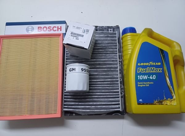 Opel Astra H Filtre Bakım Seti Z16XEP Motor ( Motor Yağlı ) GM - BOSCH