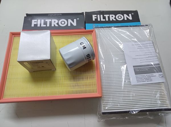 Opel Astra H Filtre Bakım Seti Z16XEP Motor FİLTRON - GM